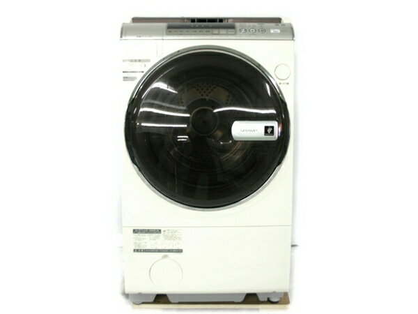 【中古】SHARP ES-V510 NL ドラム式 洗濯 乾燥機 10kg 6kg 【大型】 Y17 ...