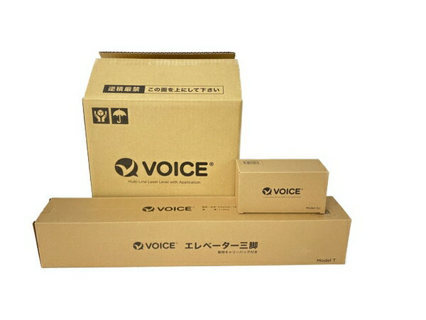 未使用 【中古】 voice レーザー墨出器 Model-G8 (三脚+受光器)セット S8409932