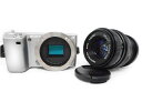 【中古】 程度不良 SONY α NEX-5 Pentacon auto 50mm 1.8 カメラ レンズ セット W2830437