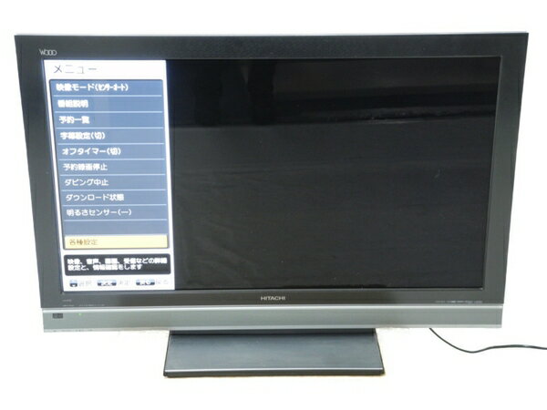 【中古】 HITACHI 日立 Wooo L37-ZP05 液晶テレビ 37V型 2010年製 【大 ...