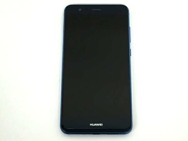 美品 【中古】 Huawei P10 lite WAS-LX2J UQモバイル SIMフリー 32GB 5.2型 サファイアブルー スマートフォン T3818696