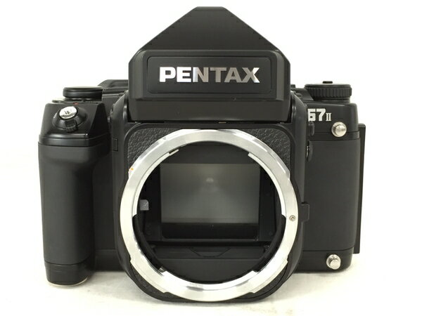 美品 【中古】 美品 PENTAX 67II AEファインダー 付き 中判 カメラ ボディ S4272204