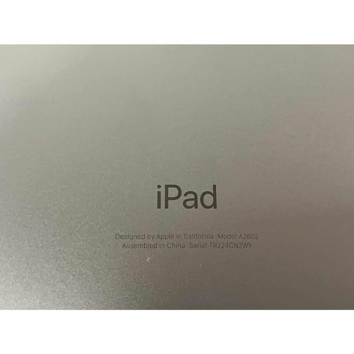 【中古】Apple iPad 10.2インチ 第9世代 MK2N3J/A 256GB Wi-Fiモデル タブレット 中古 良好 B9932712