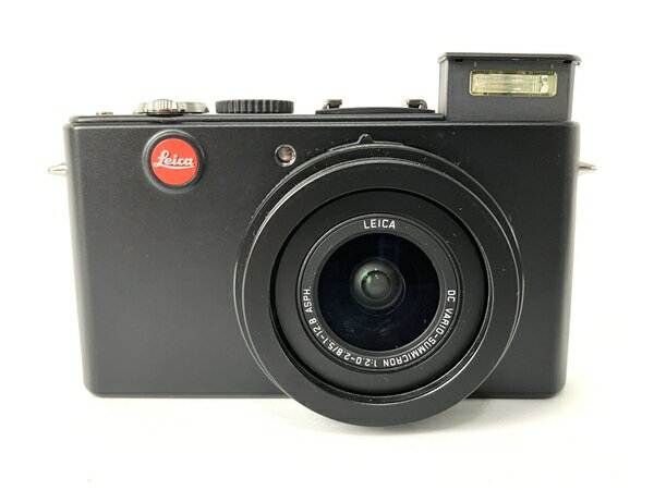【中古】 LEICA D-LUX4 カメラ コンパクトデジタルカメラ レザーケース付き 良好 Y8570658