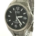 【中古】 CITIZEN シチズン アテッサ エコドライブ H410-T003788 メンズ ソーラ ...