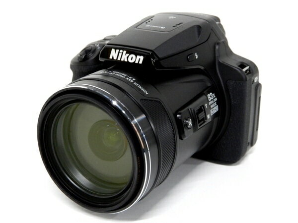 【中古】 良好 Nikon ニコン COOLPIX P900 デジタルカメラ ブラック デジカメ コンデジ F3545717