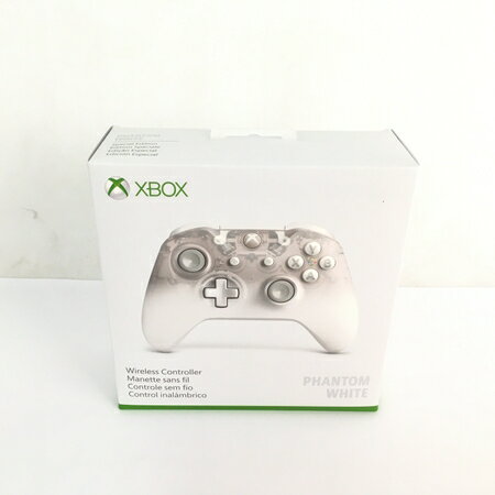 未使用 【中古】 Microsoft XBOX ONE ワイヤレス コントローラー PHANTOM WHITE Y4417853