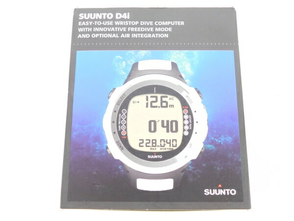 未使用【中古】Suunto D4i 腕時計 ダイブコンピュータ タンク圧 K1904111