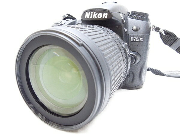 【中古】Nikon ニコン D7000 18-105 VR レンズキット D7000LK18-105 カメラ デジタル一眼レフ ブラック S2429067