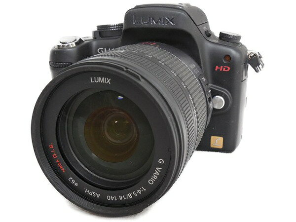 【中古】LUMIX DMC-GH1 G VARIO 14-140mm F4-5.8 レンズ付 ミラーレス 一眼 カメラ Panasonic レンズキット T2350410