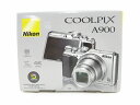 未使用【中古】Nikon COOLPIX A900 シルバー デジカメ Bluetooth 4K O2245083