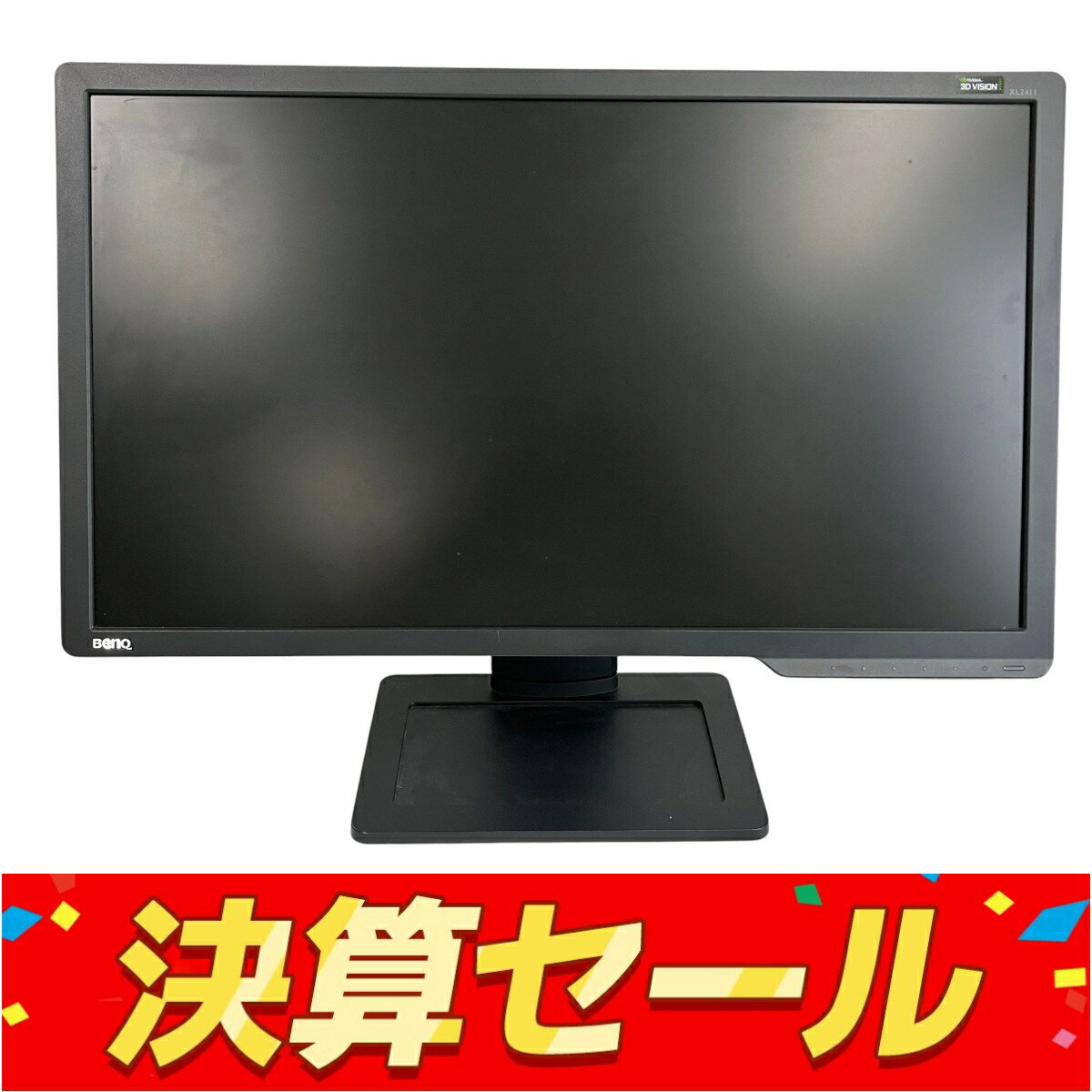 【中古】 BenQ XL2411-B 液晶モニター ディスプレイ 24インチ 2017年製 家電 Y10122592