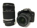 【中古】 Canon キヤノン EOS Kiss X2 ダブルズームキット KISSX2-WKIT カメラ デジタル一眼レフ ブラック 中古 F4154260