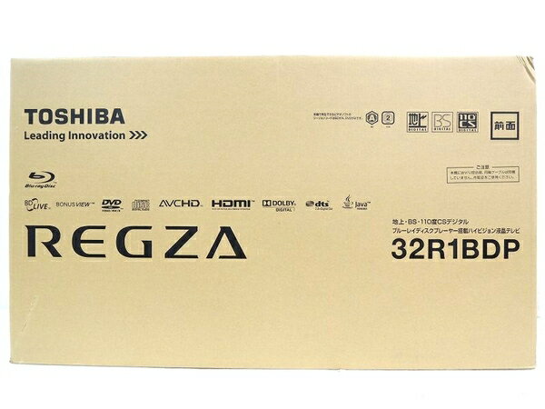 未使用【中古】東芝 REGZA 32R1BDP 液晶TV 32型 ブルーレイ プレイヤー 内蔵 モデ ...