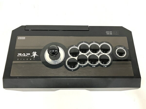 【中古】 HORI REAL ARCADE PRO.V SILENT 隼 アーケード コントローラー PS3 PS4 対応 静音タイプ ジャンク B8845627