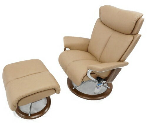 美品 【中古】 EKORNES エコーネス ストレスレスチェア マジック Mサイズ オットマン付 家具 【大型】 W3286646