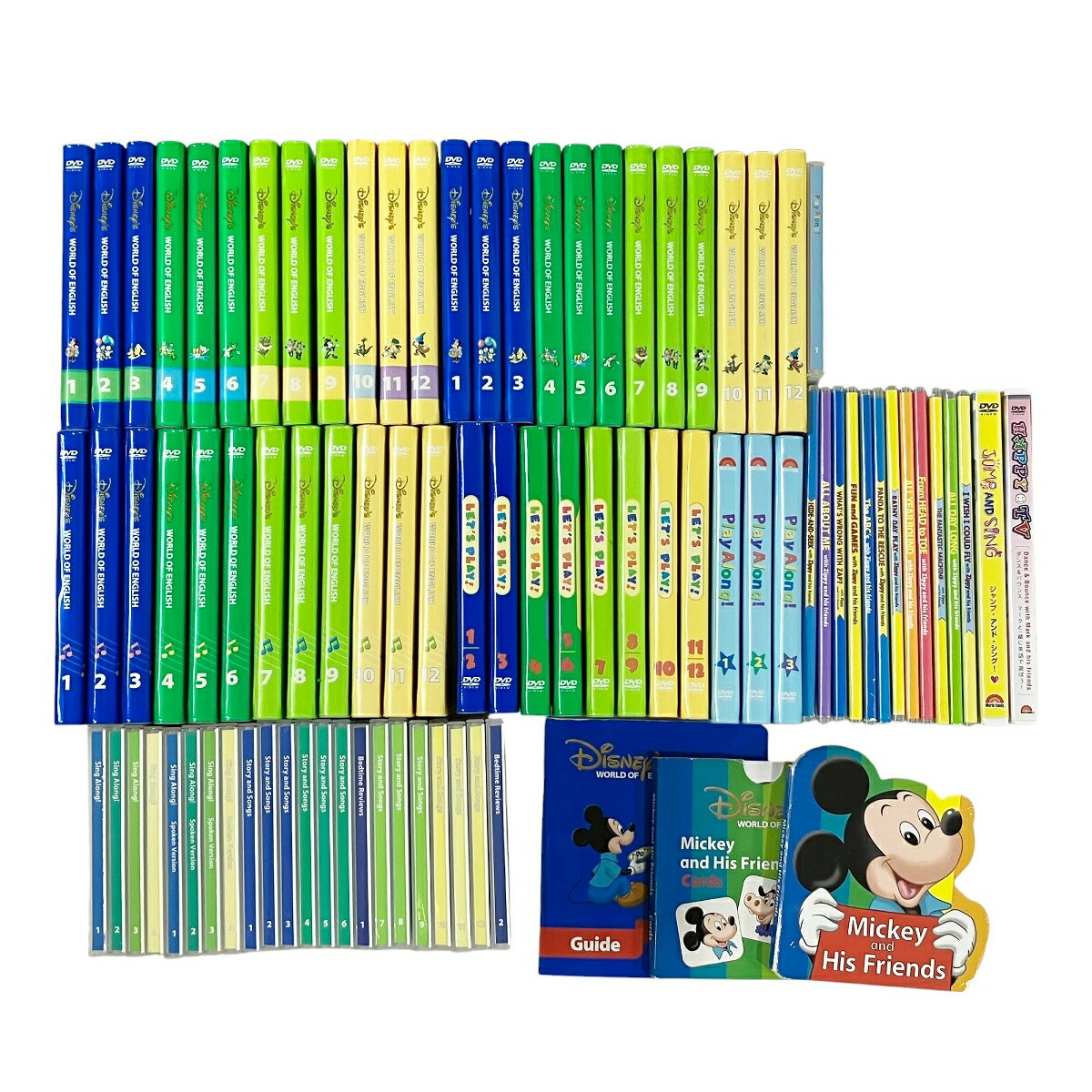 【中古】 DWE ディズニーワールドイングリッシュ ディズニー英語システム 英語教材 MTDSGAQL 2015年頃 T10108043