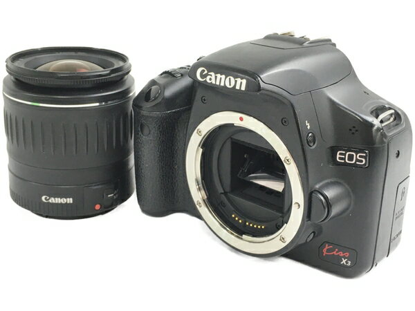 【中古】 Canon EOS Kiss X3 ZOOM LENS EF 28-90mm F1:4-5.6 III デジタル一眼 カメラ レンズセット キャノン イオス キス N8413818