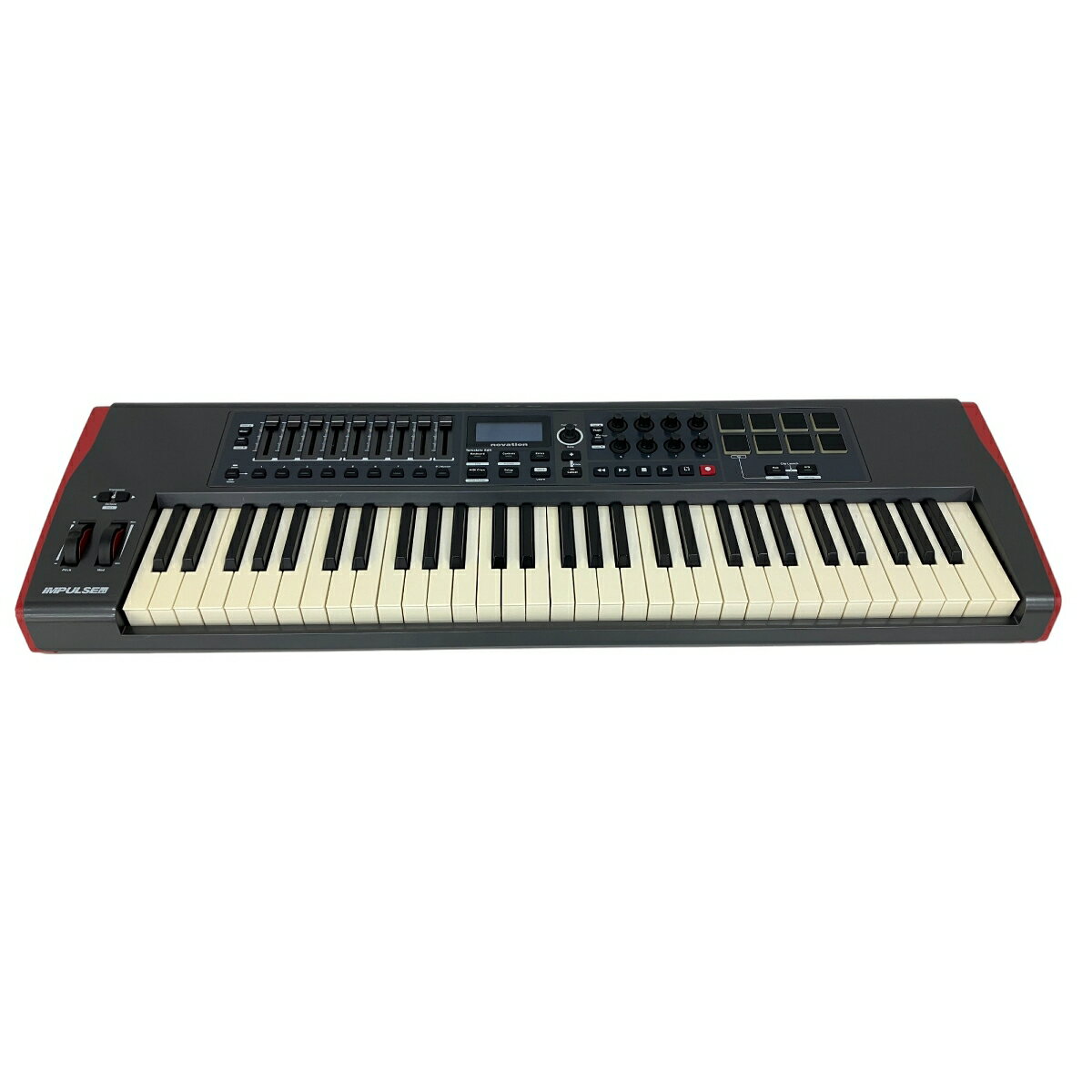 【中古】【動作保証】 novation IMPULSE 61 MIDIキーボード 鍵盤楽器 61鍵盤 DTM S8806865