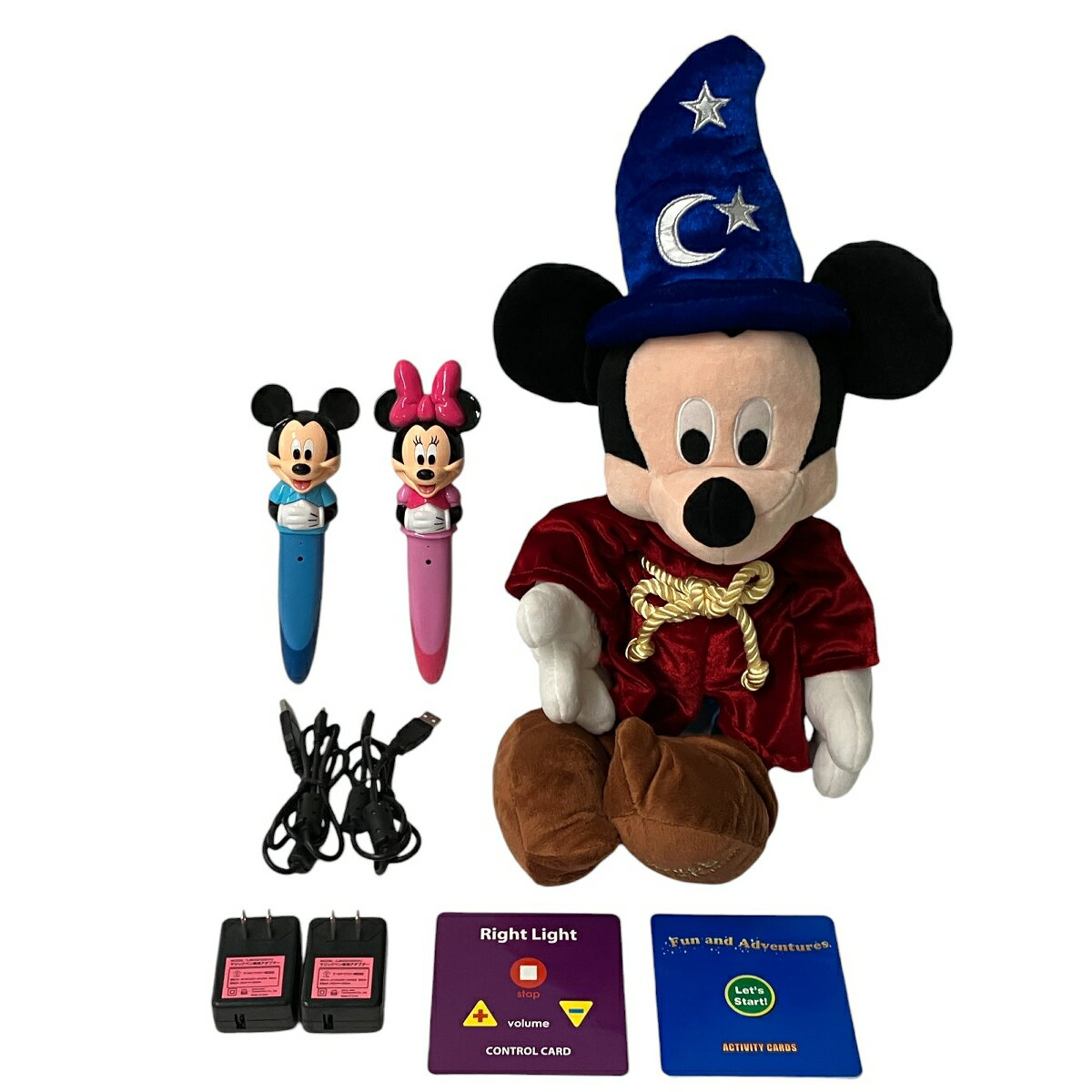 【中古】 DWE ミッキーアドベンチャーセット 2017年頃 ディズニーワールドオブイングリッシュ 英語 教材 Y10104997