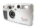 【中古】 京セラ T PROOF Tessar 3.5/35 T* コンパクト フィルム カメラ シルバー T1907294