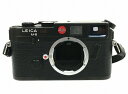 【中古】 LEICA M6 前期 ブラック ボディ レンジファインダー カメラ 良好 T5859208