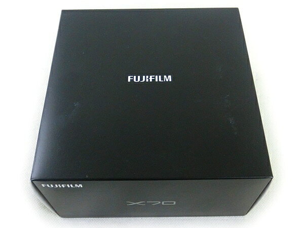 未使用 【中古】 FUJIFILM デジタルカメラ X70 ブラック X70-B 開封済み保管品 N2063745