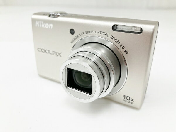 【中古】 【動作保証】Nikon COOLPIX S6200 4.5-45.0mm 1:3.2-5.8 コンパクトデジタルカメラ O8756411