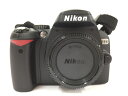 【中古】 良好 Nikon ニコン D60 カメラ デジタル一眼レフ ボディ T3023052