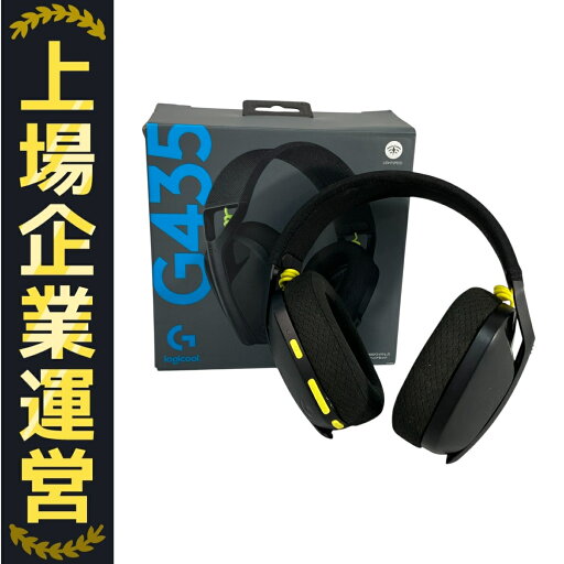【中古】 Logicool G435 LIGHTSPEED Wireless ゲーミングヘッドセット オーディオ 音響機器 N10286172 【中古】 Logicool G435 LIGHTSPEED Wireless ゲーミングヘッドセット オーディオ 音響機器 N10286172