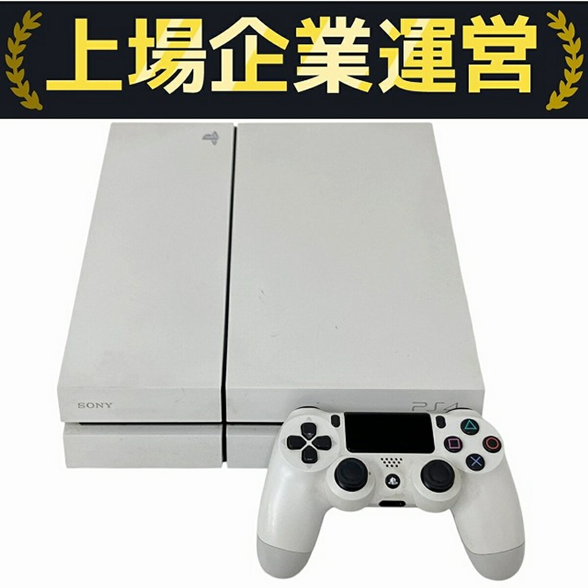 PlayStation4 - PS4 cuh-1200a 500gb ホワイト　プレイステーション　難あり Sony PS4 PlayStation 4 500GB Glacier White CUH-2100AB02 In