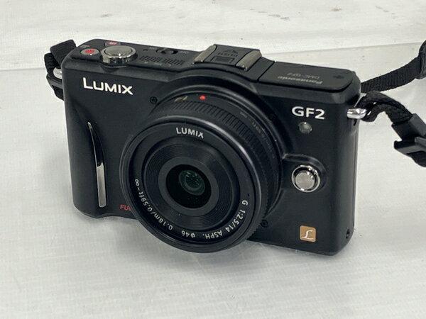 【中古】 Panasonic LUMIX DMC-GF2 ボディ H-H014 0.18m/0.59ft レンズキット デジタル一眼カメラ T8124586