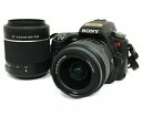 【中古】 SONY α55 SLT-A55VY ダブルズームレンズキット デジタル一眼 18-55mm 55-200mm T6422970