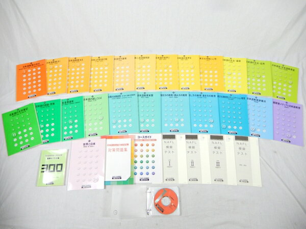 【中古】 中古 良好 NAFL 日本語教師養成 プログラム 教材 セット アルク 通信講座 K3185632のサムネイル