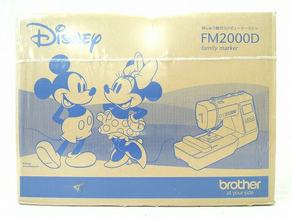 未使用 【中古】 brother FM2000D コンピュータ ミシン 家庭用 刺しゅう 家庭 趣味 ...