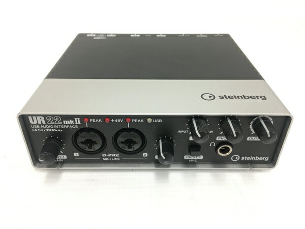 【中古】 steinberg UR22mkII オーディオインターフェース 音響機材 T8157522