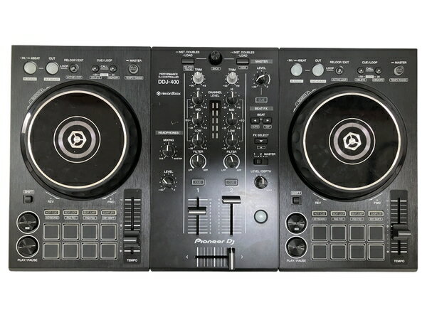 【中古】 【動作保証】Pioneer DDJ-400 DJコントローラー 音響 オーディオ H8868404