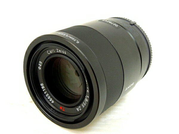 【中古】 SONY SEL55F18Z Carl Zeiss sonnar F1.8 55mm ZA T* レンズ O1986823