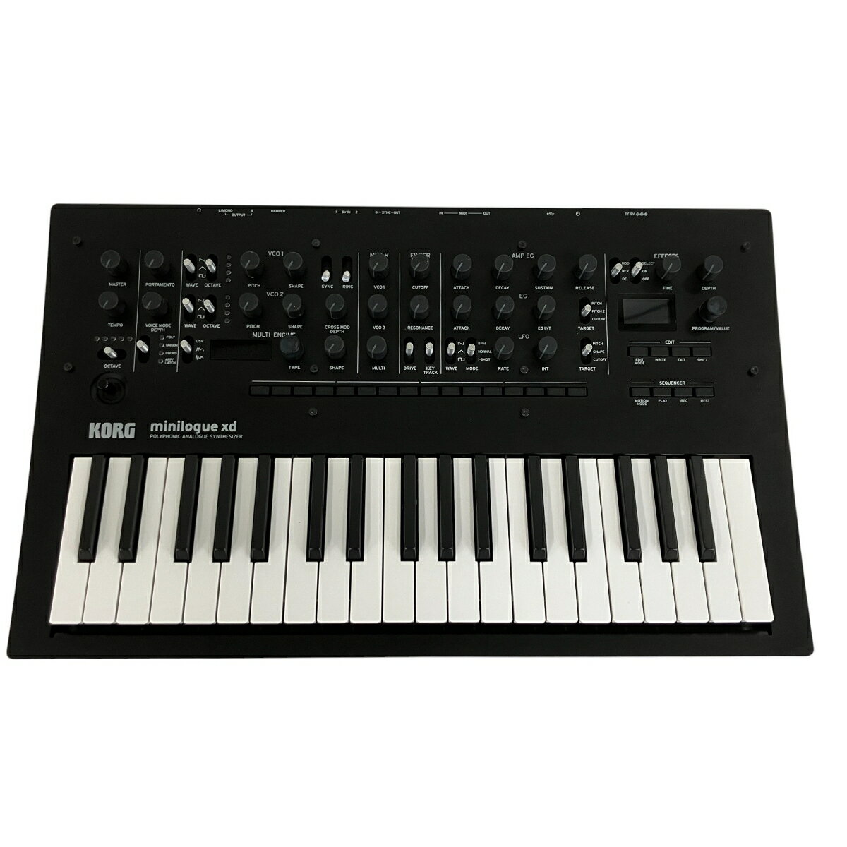 【中古】 KORG Minilogue XD アナログシンセサイザー 4ボイス コルグ MIDIキーボード DTM 音楽制作 Y10567041
