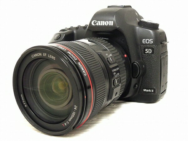 【中古】 Canon EOS 5D mark2 24-105mm F=4 L カメラ レンズキット キャノン O4328587