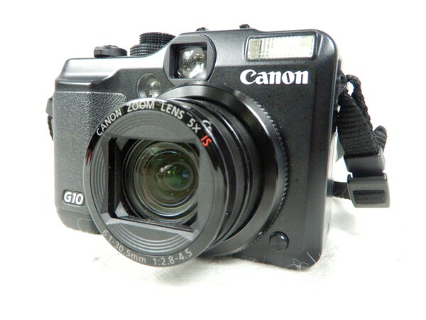 【中古】 Canon キヤノン デジタルカメラ PowerShot G10 ブラック デジカメ コンデジ PSG10 K3406726