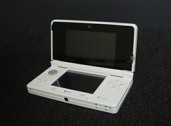 【中古】Nintendo 任天堂 3DS CTR-001 ピュアホワイト ポータブル ゲーム機 テレビゲーム 3DS本体 O2226416