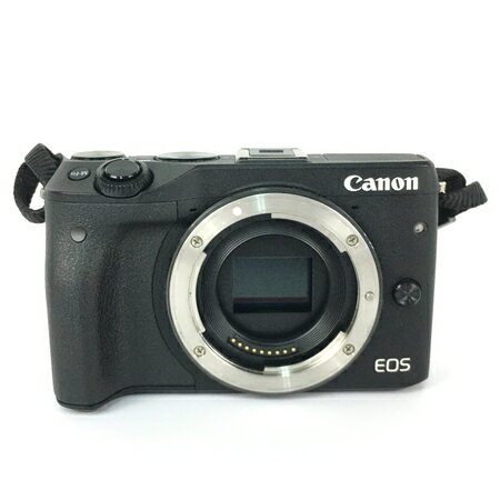 【中古】 Canon キヤノン EOS M3 EOSM3 カメラ ミラーレス一眼 ブラック ボディ Y4527855