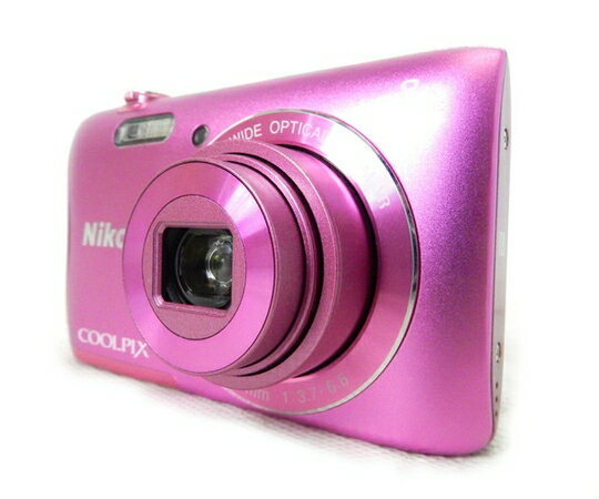 【中古】Nikon ニコン COOLPIX S3700 PK コンデジ デジタルカメラ ピンク コンパクトデジタルカメラ ニコン S2031030