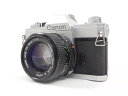 【中古】 中古 CANON FTb 1.8 50mm カメラ レンズ ボディ シルバー フィルム M1955921