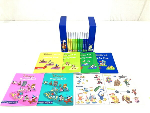【中古】 DWE ステップバイステップ 2017年 ディズニー英語教材 Disney World of English O8204905のサムネイル
