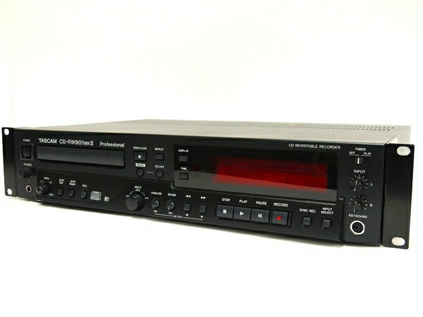 【中古】TASCAM 業務用 CDレコーダー CD-RW901 mkII Professional 楽器 DTM・レコーディング・PA機器 T2021972