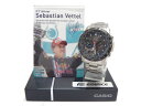 【中古】CASIO EDIFICE EQW-M1000SV-1AJR メンズ セバスチャン ベッテル ...