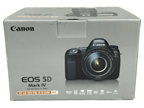 未使用 【中古】 Canon デジカメ EOS 5D Mark IV EF24-105L F4L IS II USM レンズキット S5122607