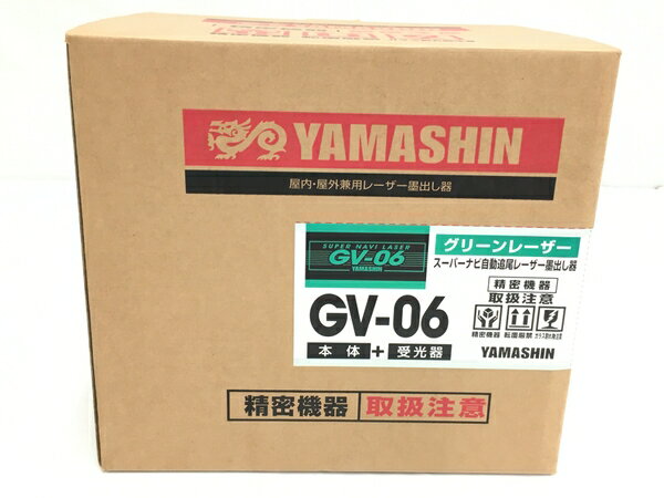 未使用 【中古】 YAMASHIN GV-006-J スーパーナビ 自動追尾レーザー 墨出し器 ヤマシン 未使用 T7874969